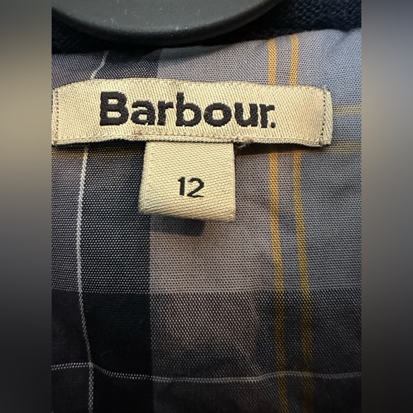 Barbour Women's Quilted Vest Navy Blue, Full Zip, Pockets, Size 12 - Picture 3 of 10